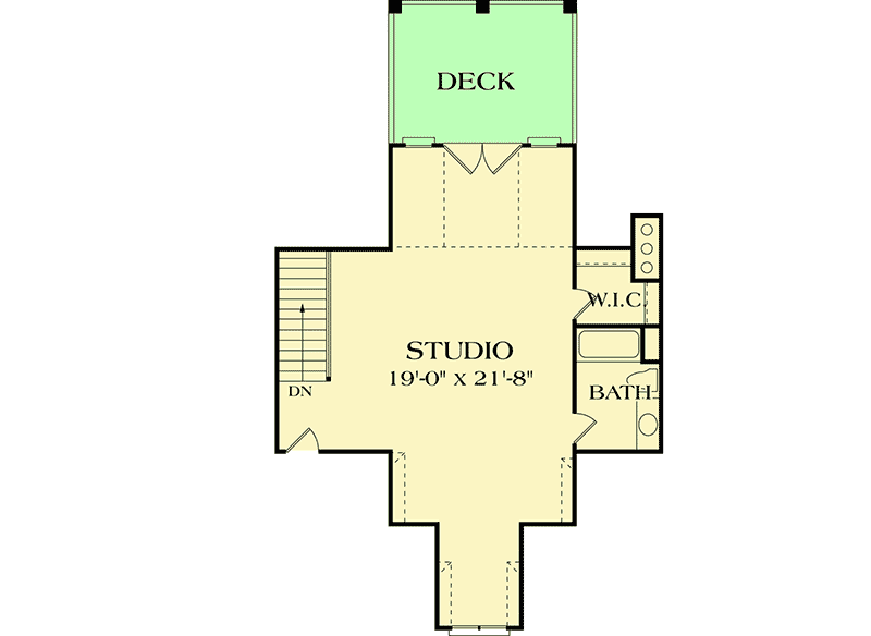 Plan 17530LV: Shingle Style with Welcoming Porch - Floor Plan - 3rd Floor - Craftsman, Shingle