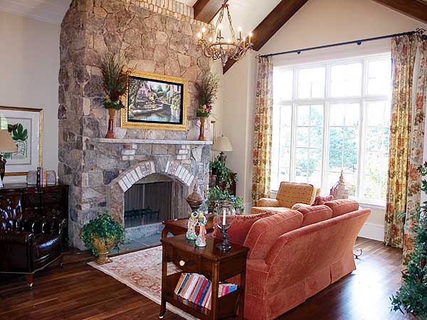 Plan 17537LV: Turreted Luxury Manor - Image #5 - European, French Country