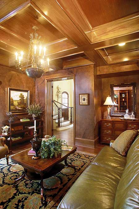 Plan 17537LV: Turreted Luxury Manor - Image #17 - European, French Country