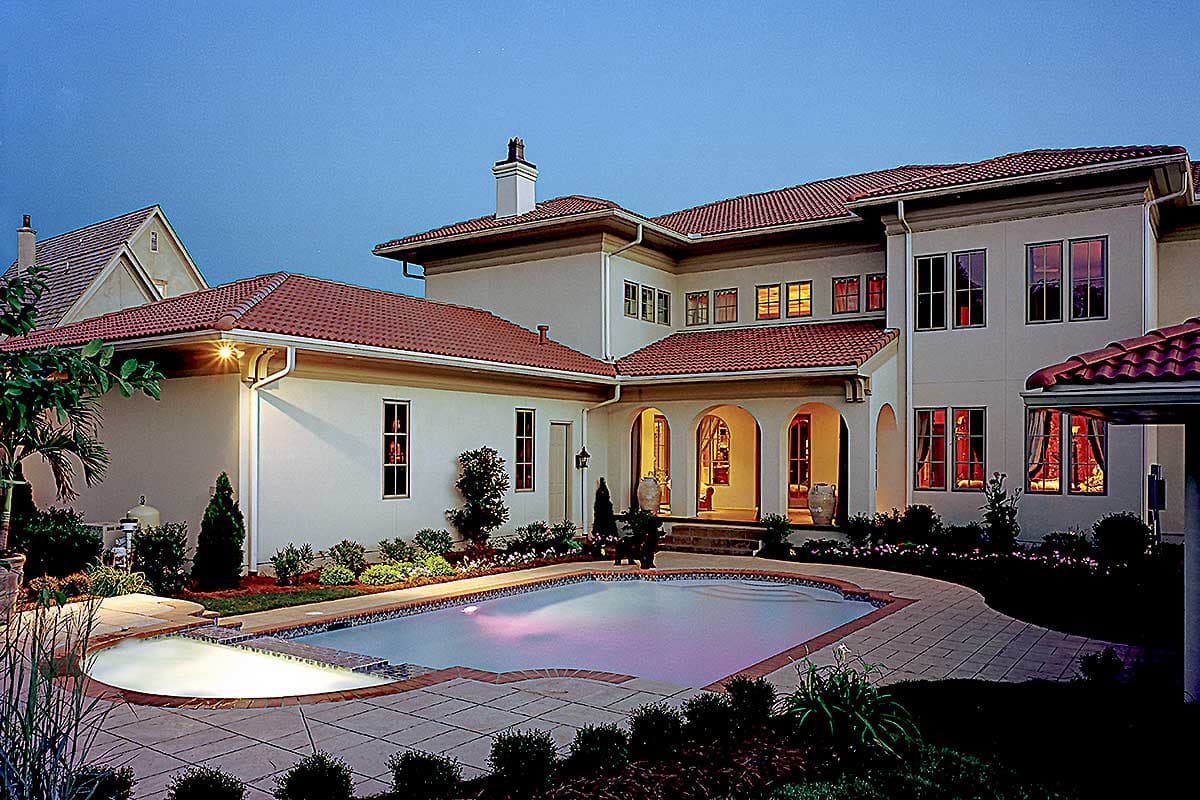 Plan 17539LV: 5-Bed Mediterranean Stunner - Image #24 - European, Mediterranean