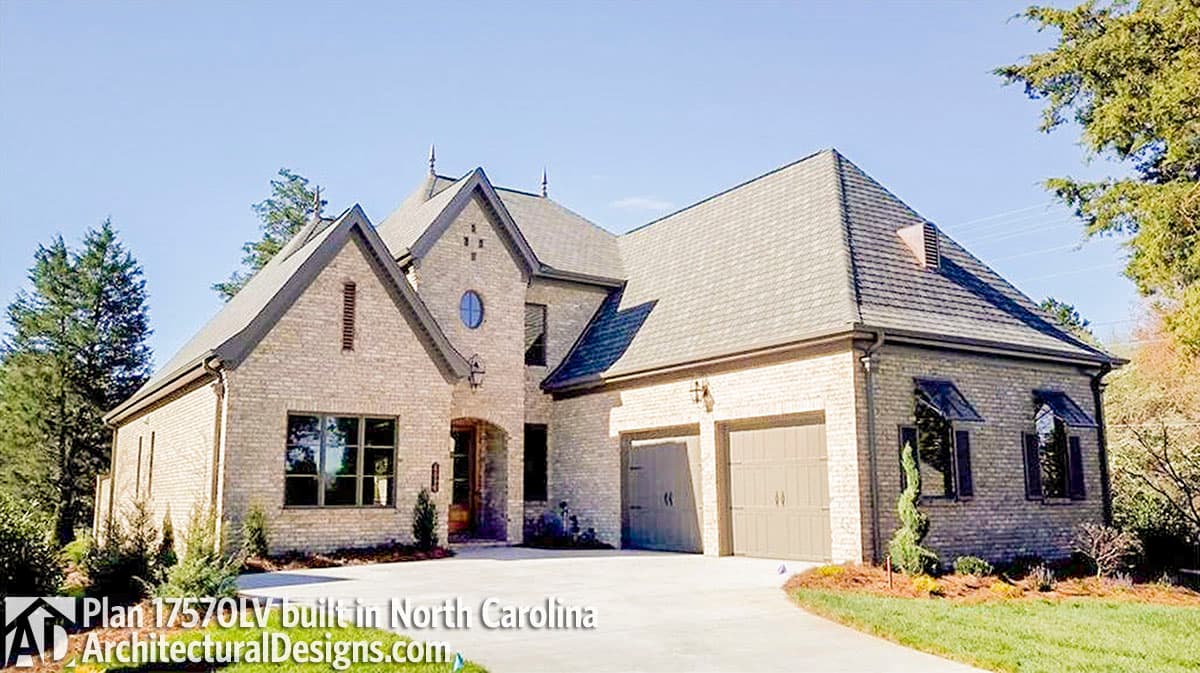 build gallery item - House Plan 17570LV comes to life in North Carolina