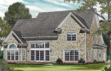 Plan 1758LV: Charm Galore - Image #9 - Shingle, Traditional