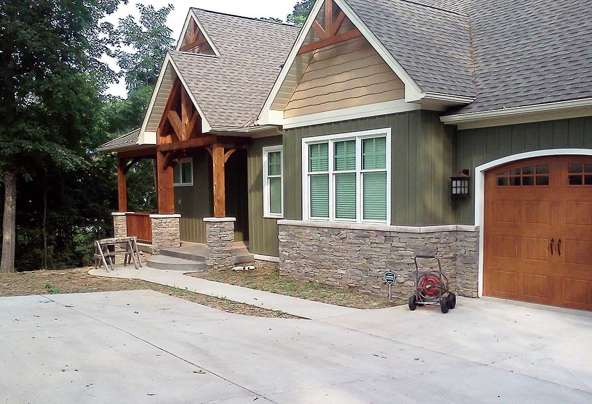 Plan 17650LV: Rugged Craftsman Home for a Sloping Lot - 2764 Sq Ft - Architectural Designs - Image #6 - Cottage, Craftsman, Mountain, Rustic