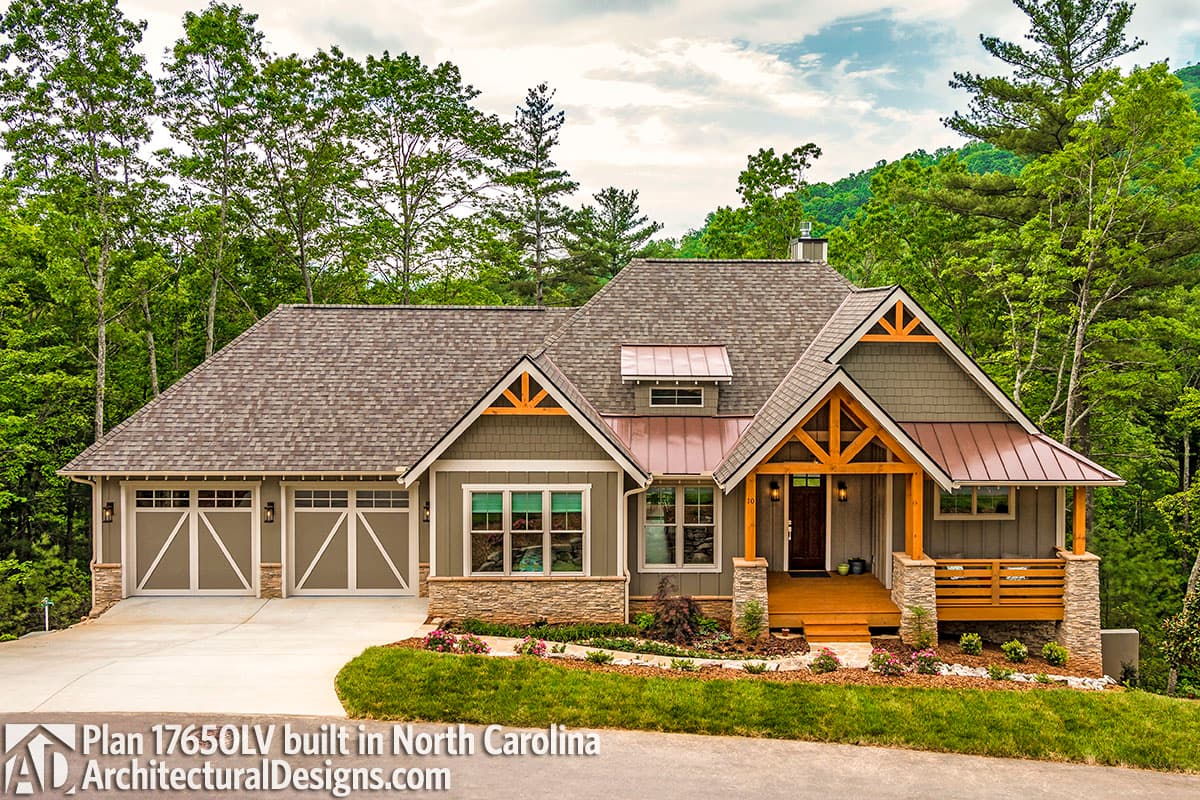 build gallery item - House Plan 17650LV built in North Carolina