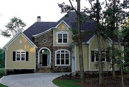 Plan 1766LV: Charming Shingle Style Cottage - Image #11 - Country, Traditional