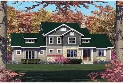Flexible Shingle Style House Plan