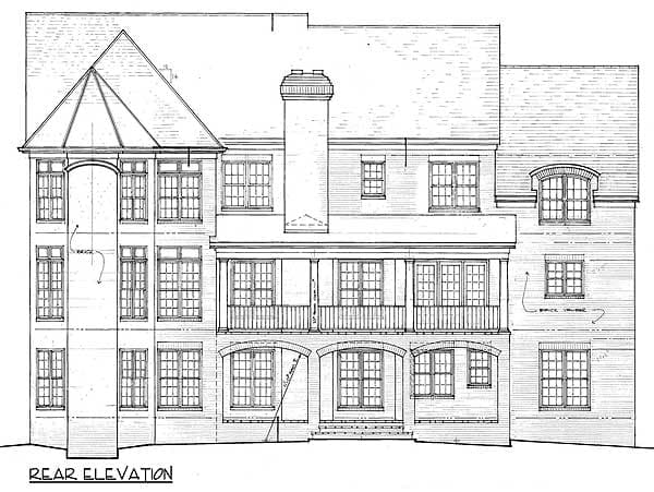 Plan 17717LV: Wrapping Porch on Two Sides - Image #6 - Country, Farmhouse, Traditional