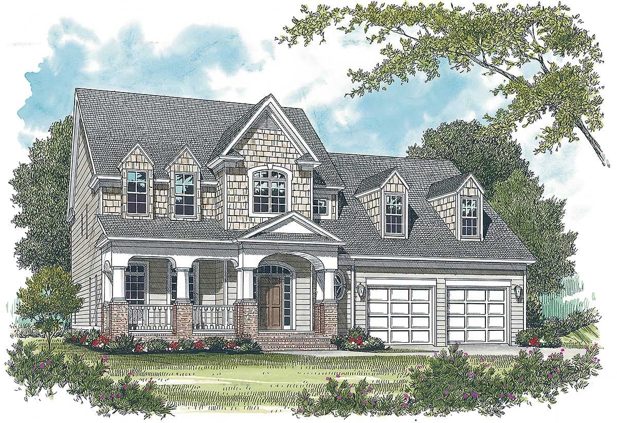 Modification Request for Plan 17775LV: Craftsman House Plan with Loft ...