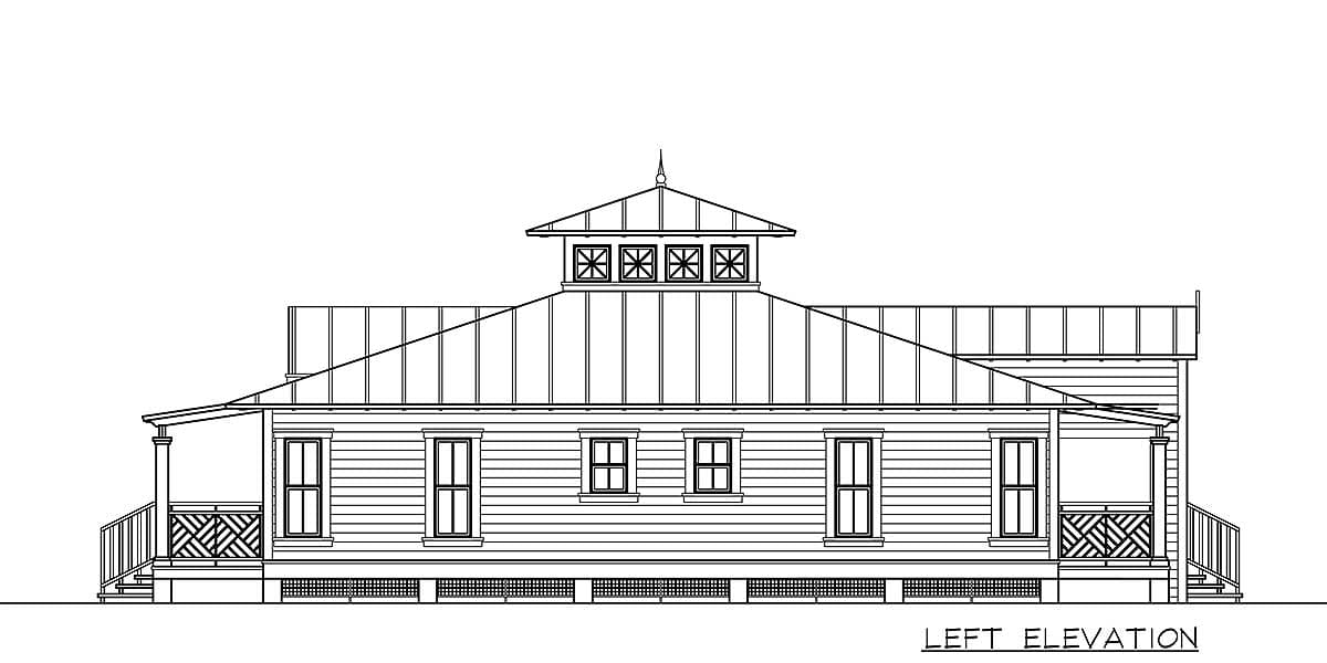 Plan 1798DW: Flexible Beachside Beauty - Image #4 - Beach, Coastal, Florida-Style, Southern, Vacation