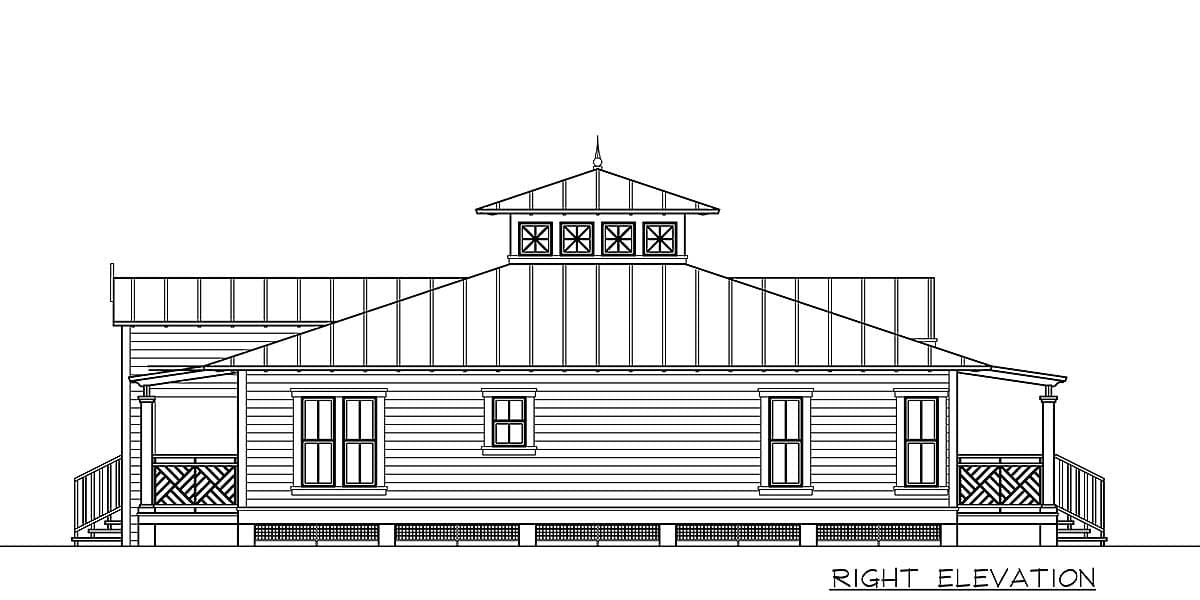 Plan 1798DW: Flexible Beachside Beauty - Image #6 - Beach, Coastal, Florida-Style, Southern, Vacation