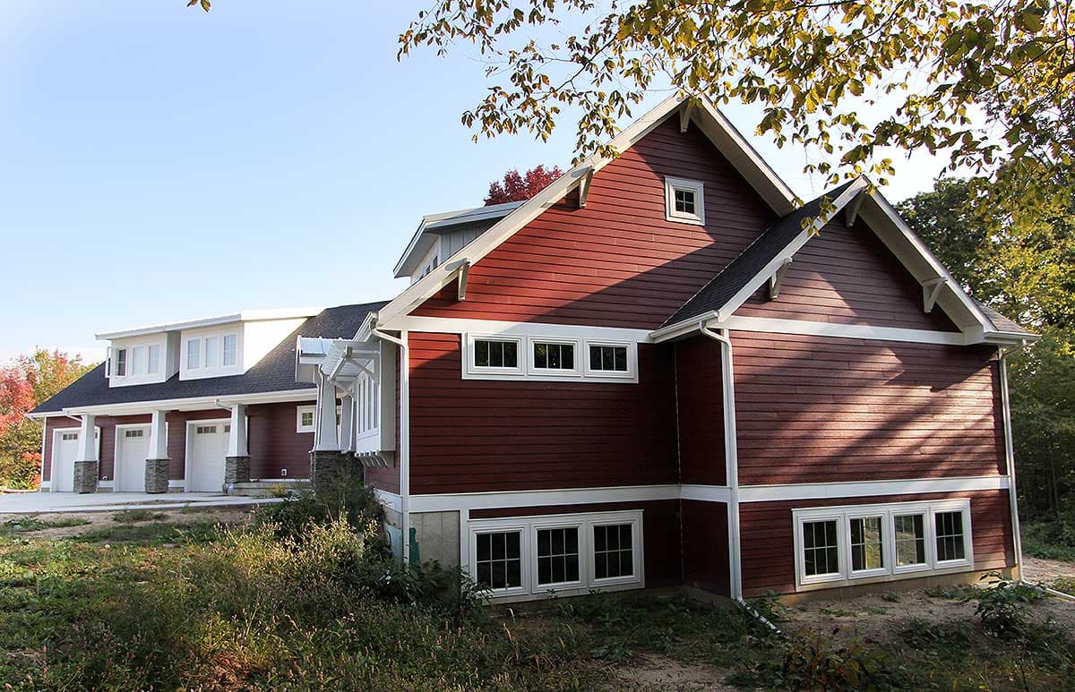 Plan 18249BE: Modern Farmhouse with Angled Garage with Apartment Above - 1980 Sq Ft - Image #6 - Country, Craftsman, Modern Farmhouse, New American, Traditional