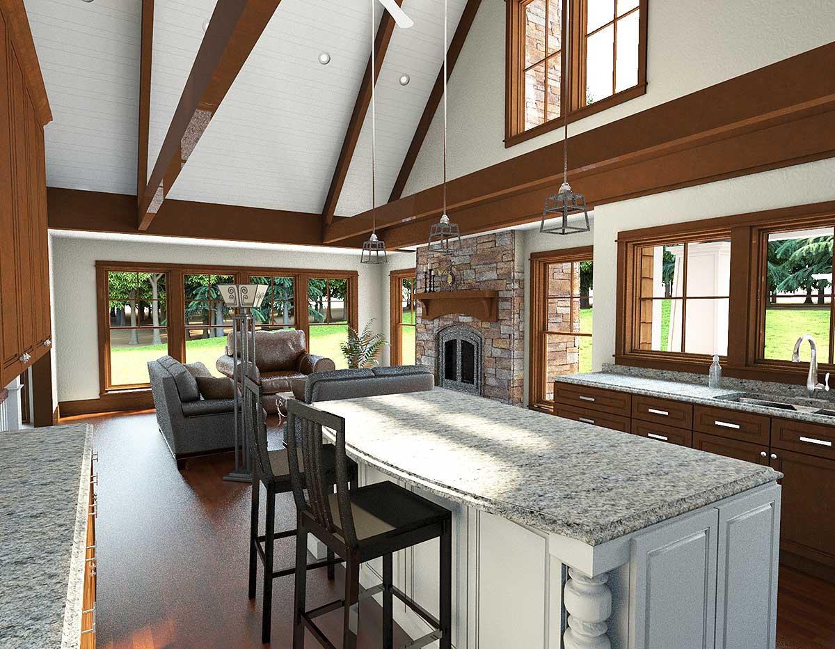 Plan 18250BE: Adorable Cottage With Wraparound Views - Image #12 - Coastal, Craftsman, Mountain, Northwest, Rustic, Vacation