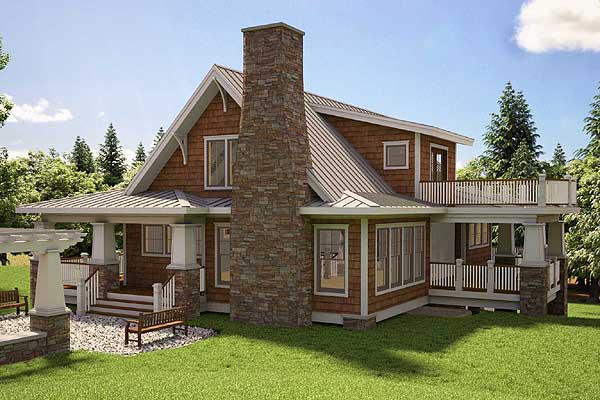 Plan 18251BE: Adorable Cottage With Wraparound Porch - Image #5 - Coastal, Cottage, Craftsman, Mountain, Northwest, Vacation
