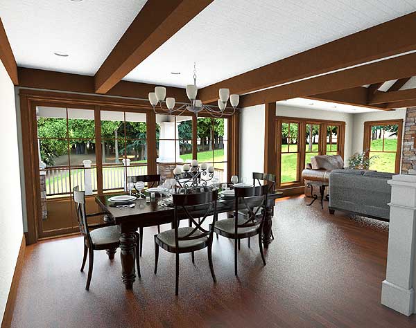 Plan 18251BE: Adorable Cottage With Wraparound Porch - Image #6 - Coastal, Cottage, Craftsman, Mountain, Northwest, Vacation