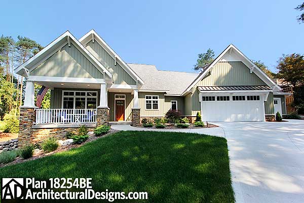 Plan 18253BE: Craftsman Home Plan with Options - Image #20 - Country, Craftsman, Traditional