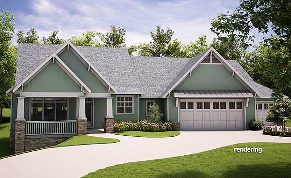 Plan 18254BE: Craftsman Home Plan with Finished Lower Level - 2697 Sq Ft - Image #25 - Cottage, Country, Craftsman, Traditional