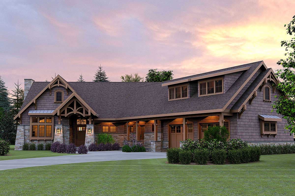 Plan 18261BE: 4 Bedroom Mountain Style Retreat - Image #11 - Mountain, Rustic, Vacation