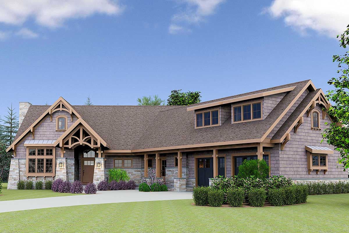 Plan 18261BE: 4 Bedroom Mountain Style Retreat - Image #12 - Mountain, Rustic, Vacation