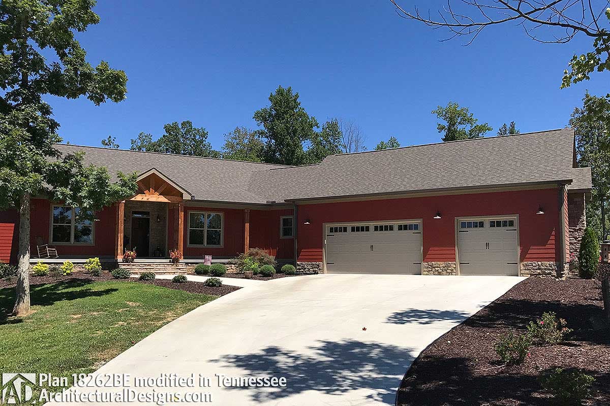 build gallery item - House Plan 18262BE comes to life in Tennessee