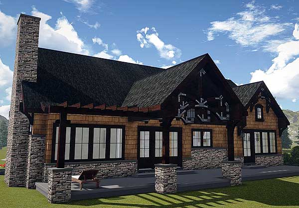 Plan 18263BE: Mountain Cottage With In-Law Suite - Image #7 - Cottage, Craftsman, Mountain, Northwest, Rustic