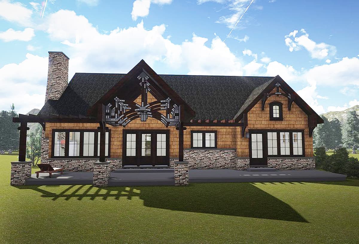 Plan 18263BE: Mountain Cottage With In-Law Suite - Image #8 - Cottage, Craftsman, Mountain, Northwest, Rustic
