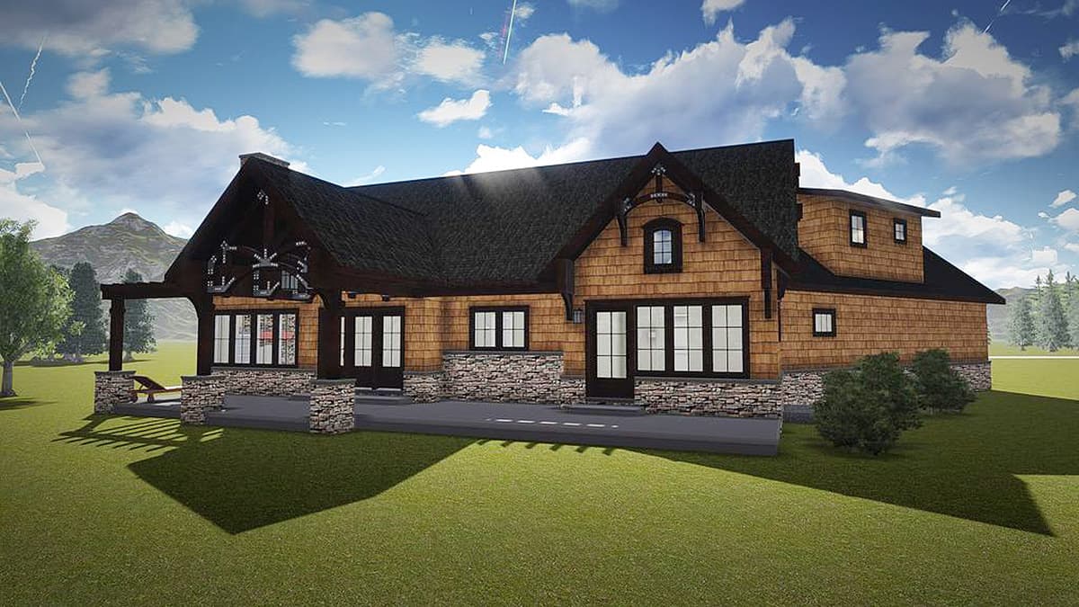 Plan 18263BE: Mountain Cottage With In-Law Suite - Image #10 - Cottage, Craftsman, Mountain, Northwest, Rustic