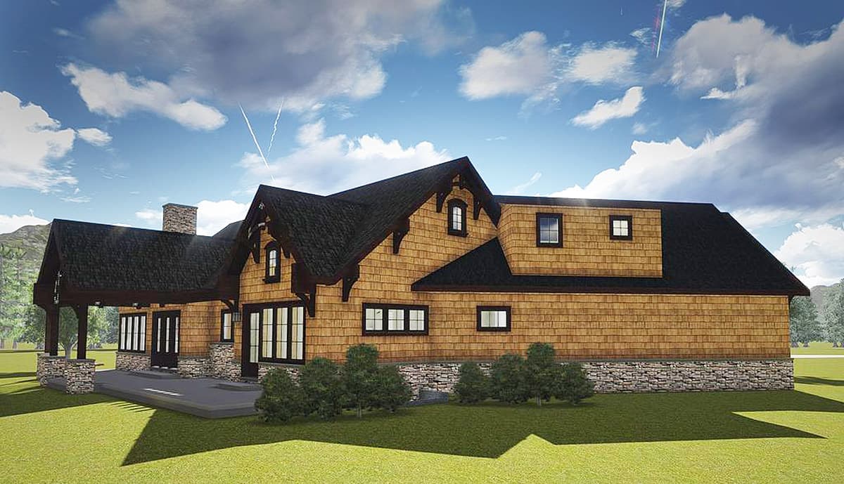 Plan 18263BE: Mountain Cottage With In-Law Suite - Image #11 - Cottage, Craftsman, Mountain, Northwest, Rustic