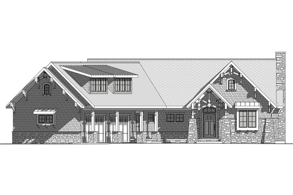 Plan 18264BE: Small and Flexible Mountain Cottage Plan - Image #10 - Cottage, Craftsman, Mountain, Northwest, Rustic