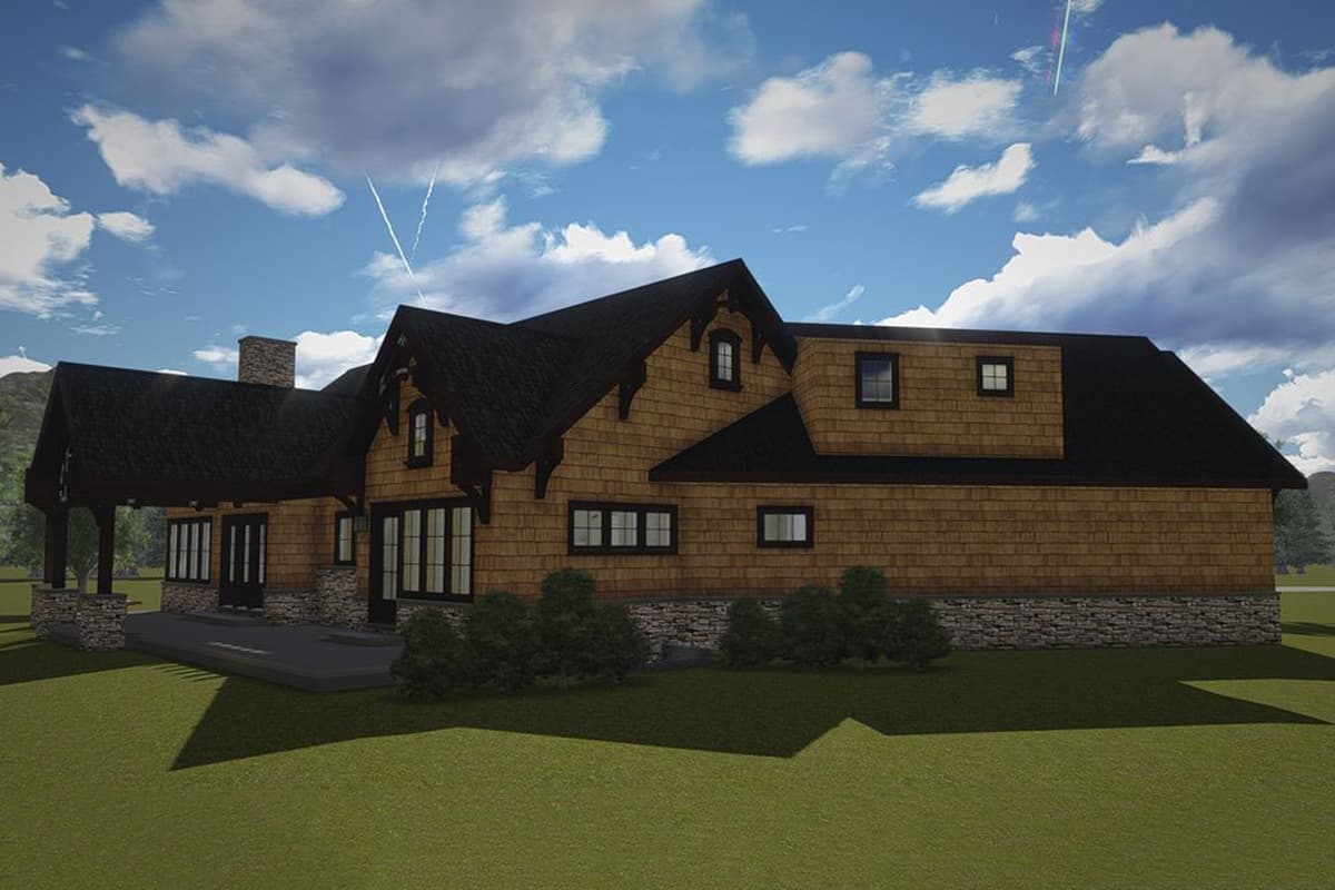 Plan 18264BE: Small and Flexible Mountain Cottage Plan - Image #8 - Cottage, Craftsman, Mountain, Northwest, Rustic