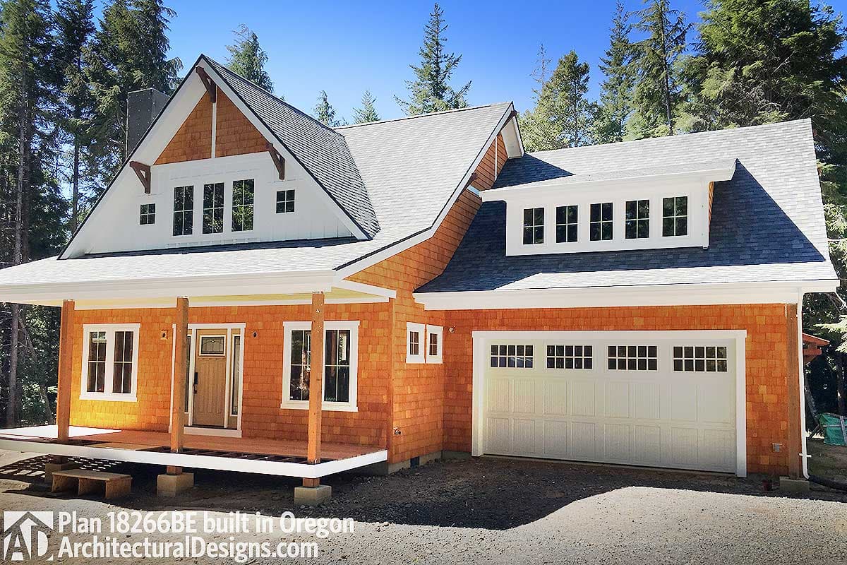 build gallery item - Bungalow House Plan 18266BE comes to life in Oregon!