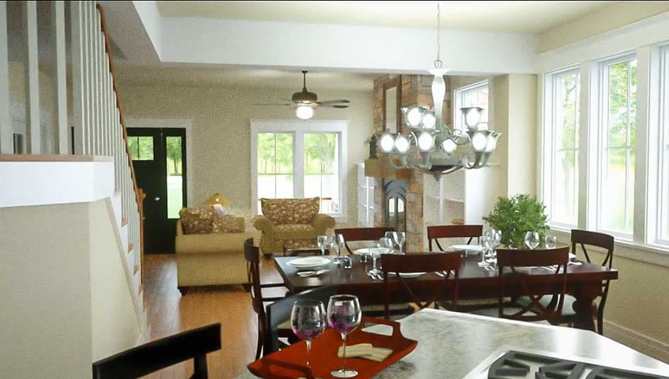 Plan 18266BE: Storybook Bungalow With Screened Porch - 1902 Sq Ft - Image #16 - Bungalow, Cottage, Country, Craftsman, Northwest