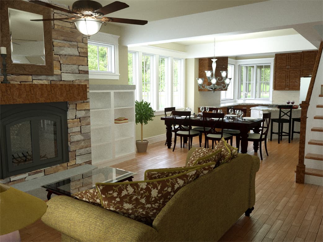Plan 18266BE: Storybook Bungalow With Screened Porch - 1902 Sq Ft - Image #17 - Bungalow, Cottage, Country, Craftsman, Northwest