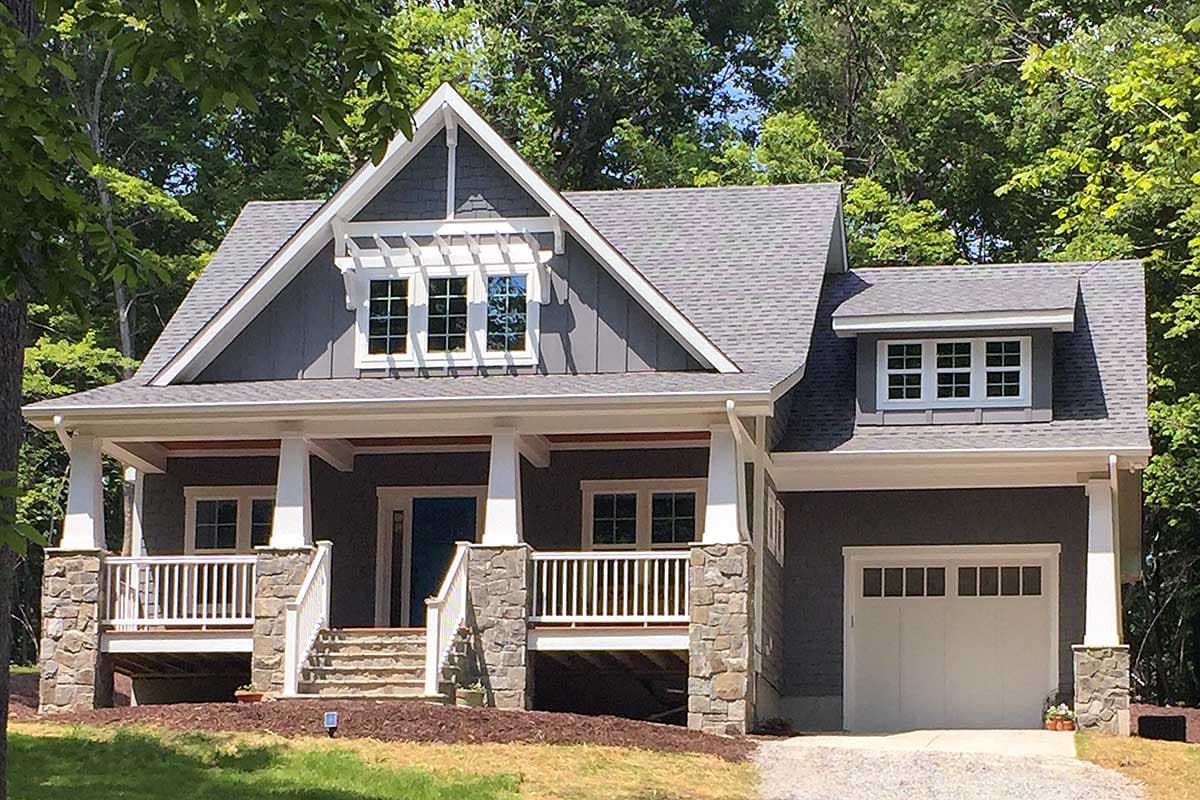 Plan 18266BE: Storybook Bungalow With Screened Porch - 1902 Sq Ft - Image #4 - Bungalow, Cottage, Country, Craftsman, Northwest