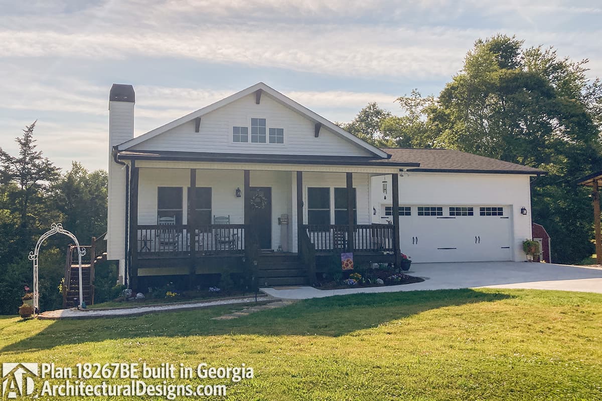 build gallery item - Bungalow House Plan 18267BE Comes to Life in Georgia