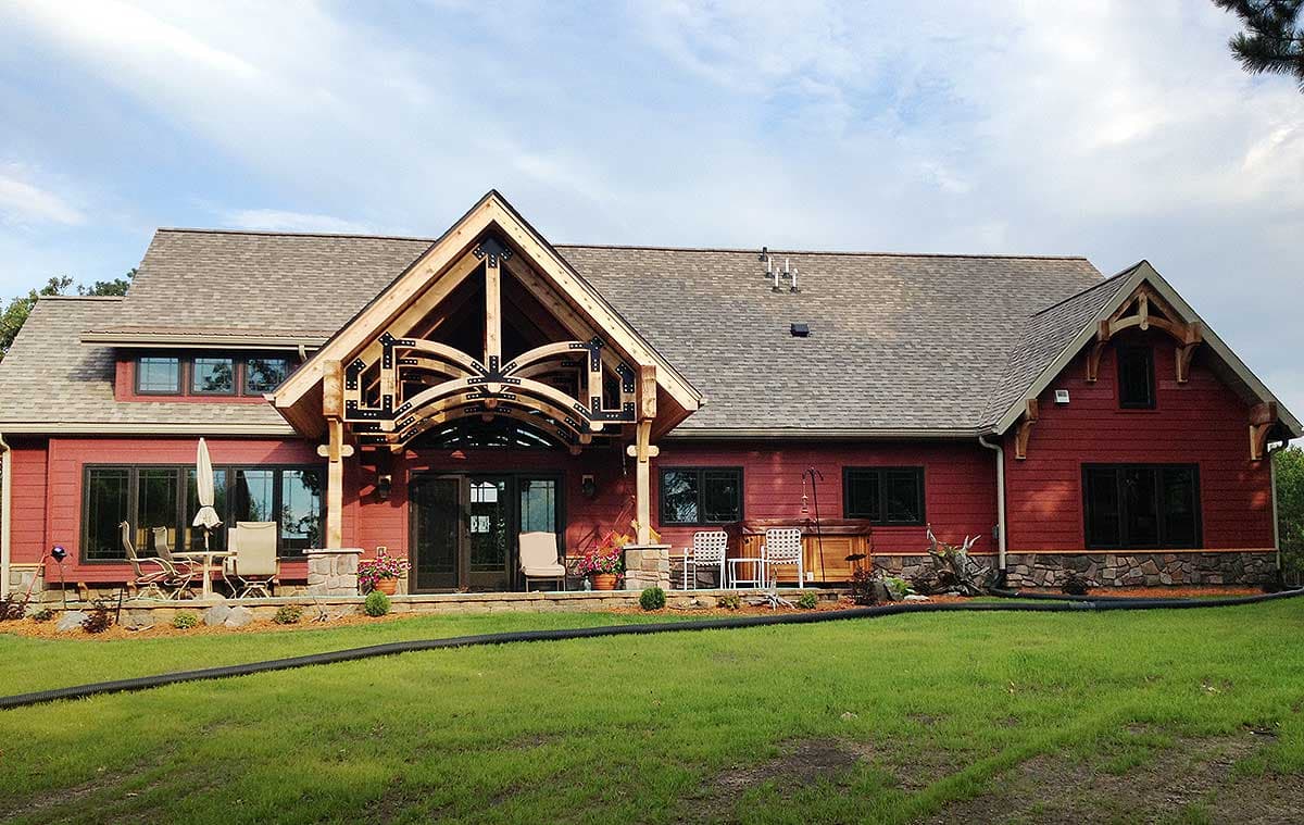 Plan 18268BE: Rustic Mountain Home Plan - Image #4 - Craftsman, Mountain, Rustic, Vacation