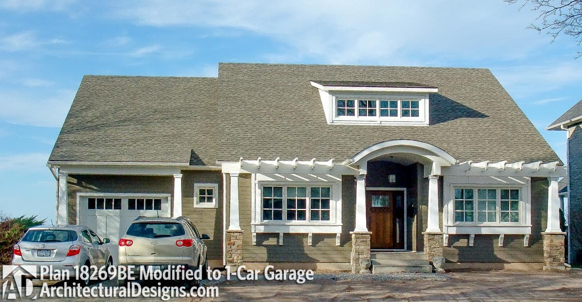 Plan 18269BE: 2 Bedroom Craftsman Home Plan with Barrel Vaulted Covered Entry - 1641 Sq Ft - Image #18 - Craftsman, Modern Farmhouse, New American, Northwest