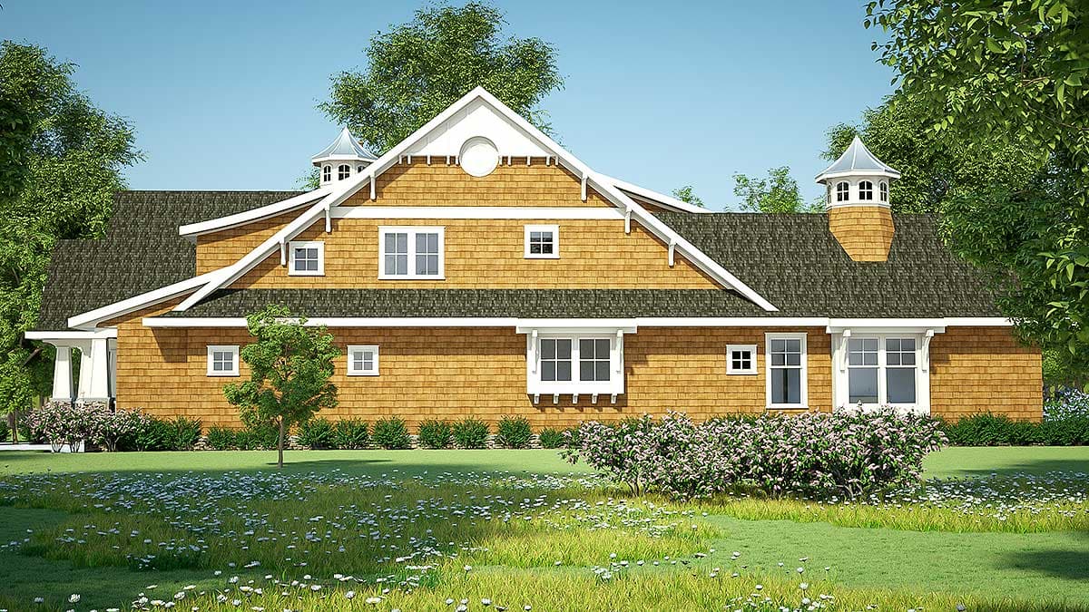 Plan 18270BE: Gorgeous Shingle-Style Home Plan - Image #10 - Country, Craftsman, Shingle