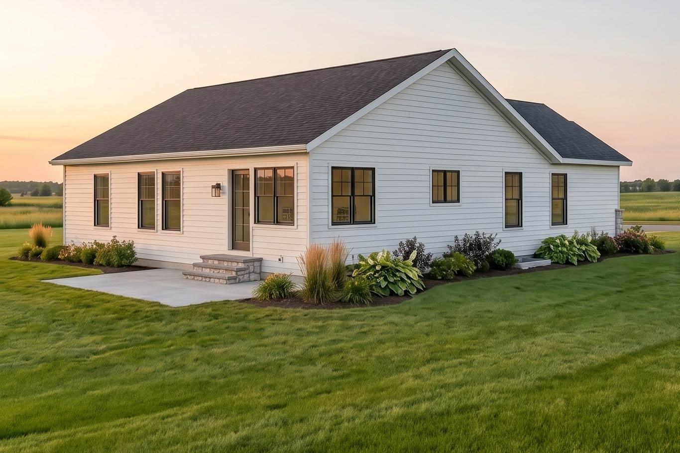 Plan 18274BE: Country Ranch Home Plan with Open Living Area - 1168