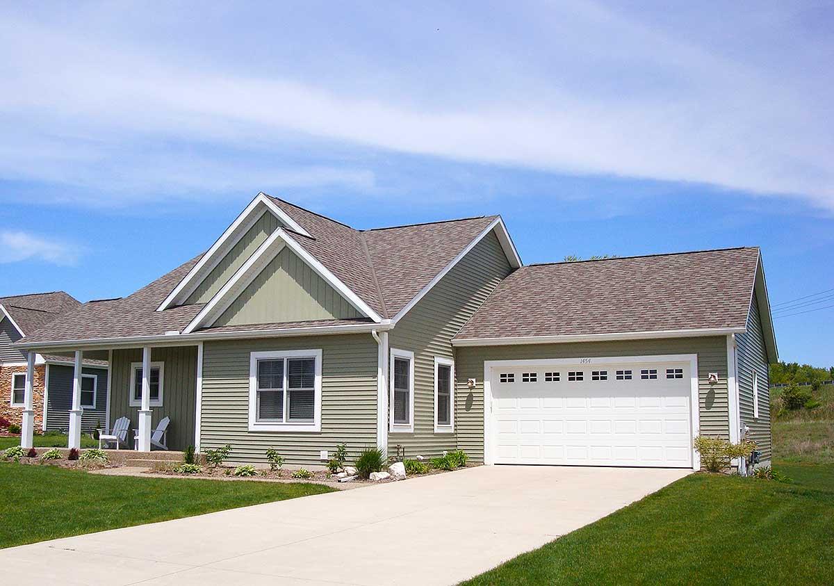 Plan 18275BE: 2 Bed Cottage With Corner Porch - Image #5 - Cottage, Country