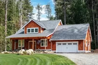 Craftsman Bungalow House Plan with 4-Beds and 2-Car Garage