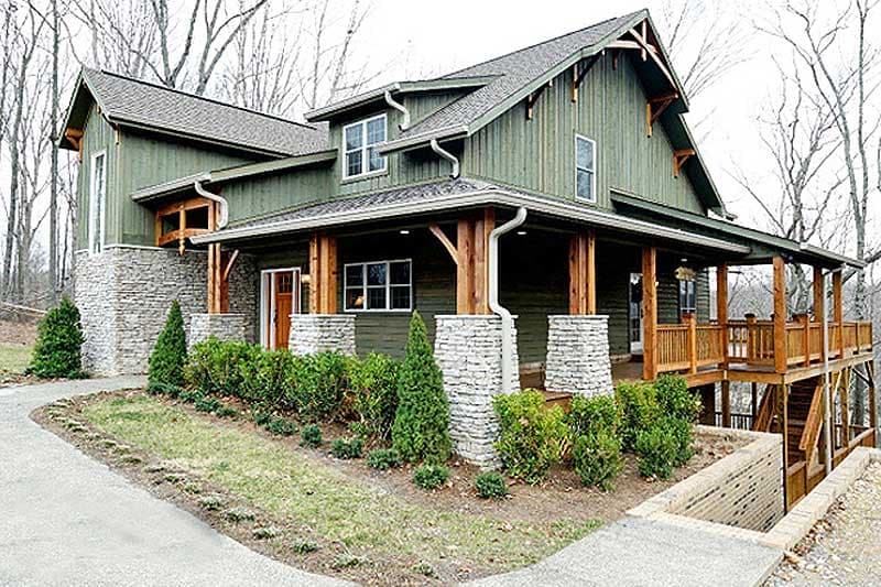 Plan 18700CK: Mountain Cottage - Image #9 - Cottage, Craftsman, Mountain, Rustic, Vacation
