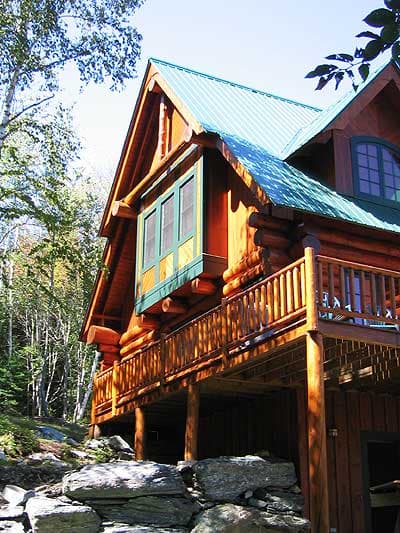 Plan 18701CK: Two Decks - Image #4 - Cottage, Log Cabin, Mountain, Rustic, Vacation