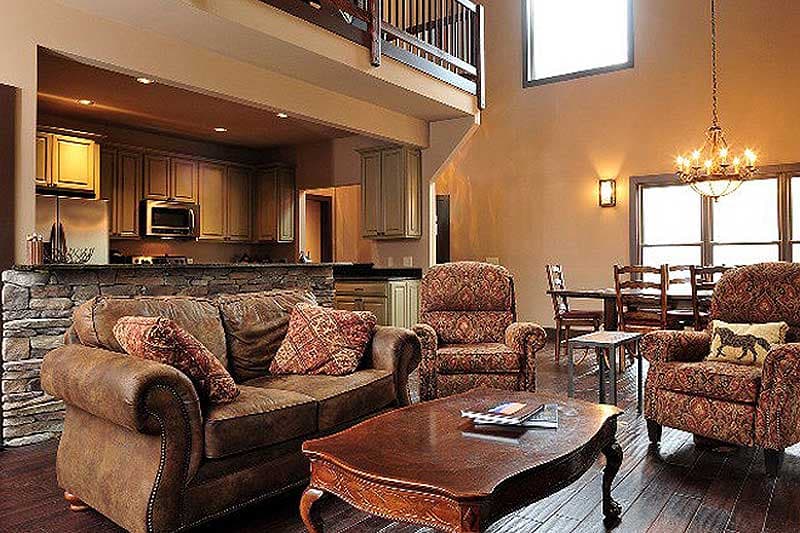 Plan 18703CK: Three Outdoor Living Areas - Image #10 - Craftsman, Mountain, Rustic, Vacation