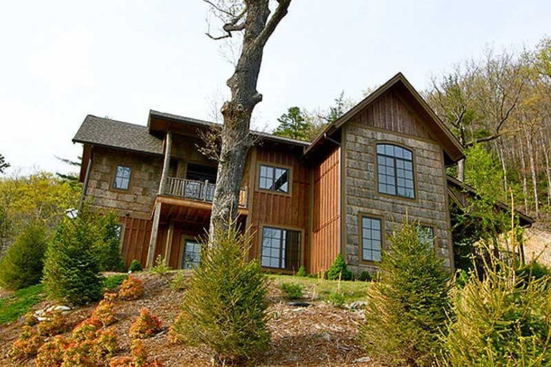 Plan 18703CK: Three Outdoor Living Areas - Image #7 - Craftsman, Mountain, Rustic, Vacation