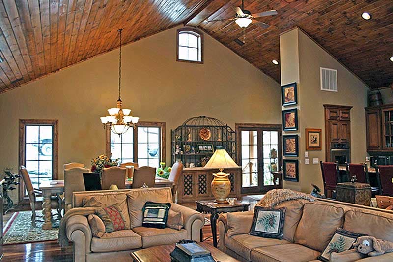 Plan 18703CK: Three Outdoor Living Areas - Image #9 - Craftsman, Mountain, Rustic, Vacation