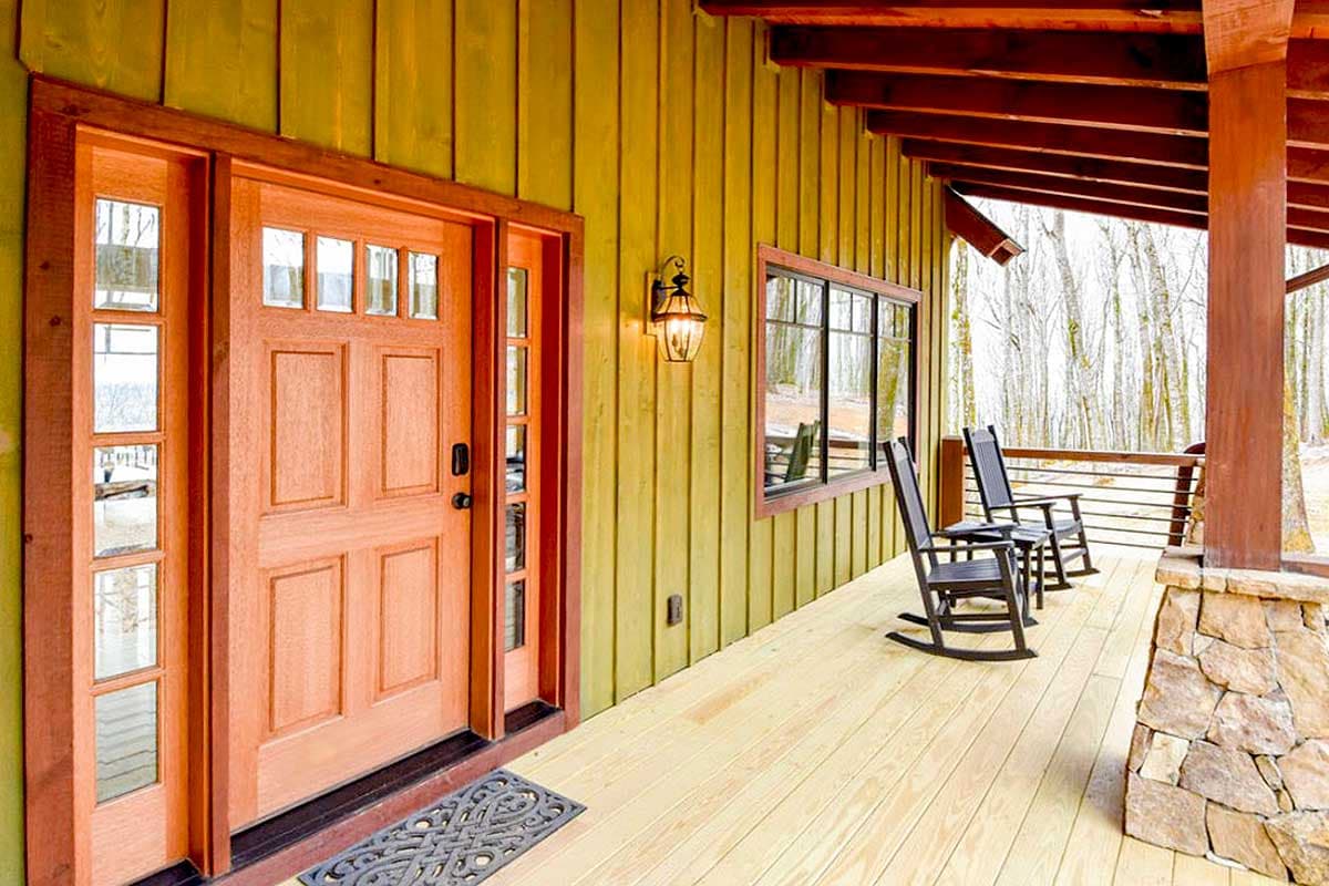 Plan 18705CK: One Big Great Room - Image #7 - Craftsman, Mountain, Rustic, Vacation