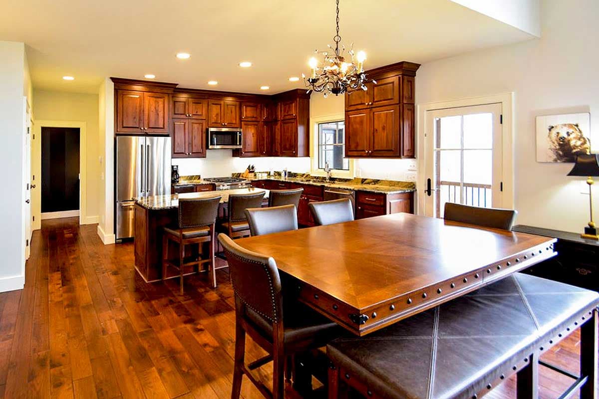 Plan 18705CK: One Big Great Room - Image #11 - Craftsman, Mountain, Rustic, Vacation