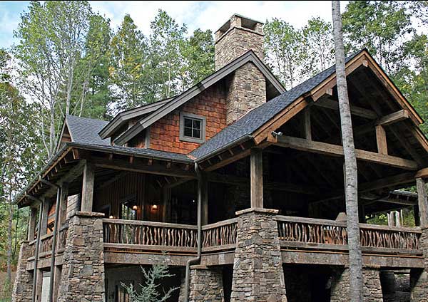 Plan 18709CK: Mountain Home Plan with Wrap-Around Outdoor Living Area - Image #6 - Coastal, Craftsman, Mountain, Northwest, Rustic, Vacation