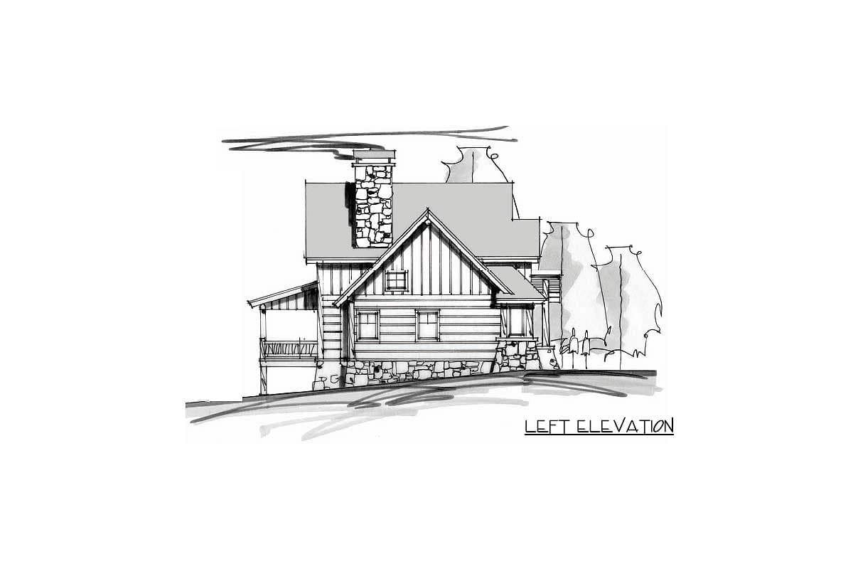 Plan 18711CK: Lakeside or Mountain Home Plan - Image #24 - Craftsman, Mountain, Rustic, Vacation