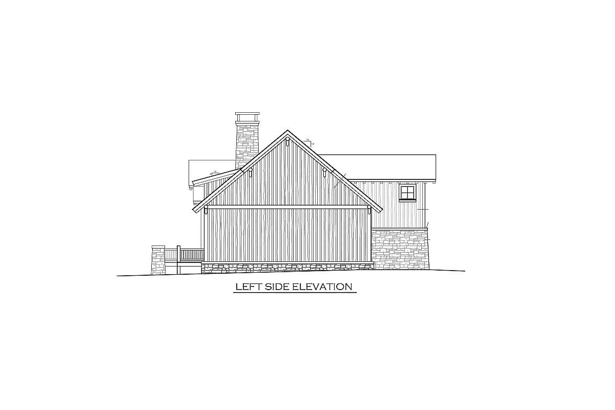 Plan 18715CK: Rustic Lodge House Plan - Image #8 - Cottage, Country, Mountain, Rustic, Vacation